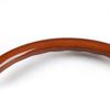 15"/ 380mm Vintage Classic Solid Wood  Steering Wheel  Stainless Steel Spokes w/ Horn Button