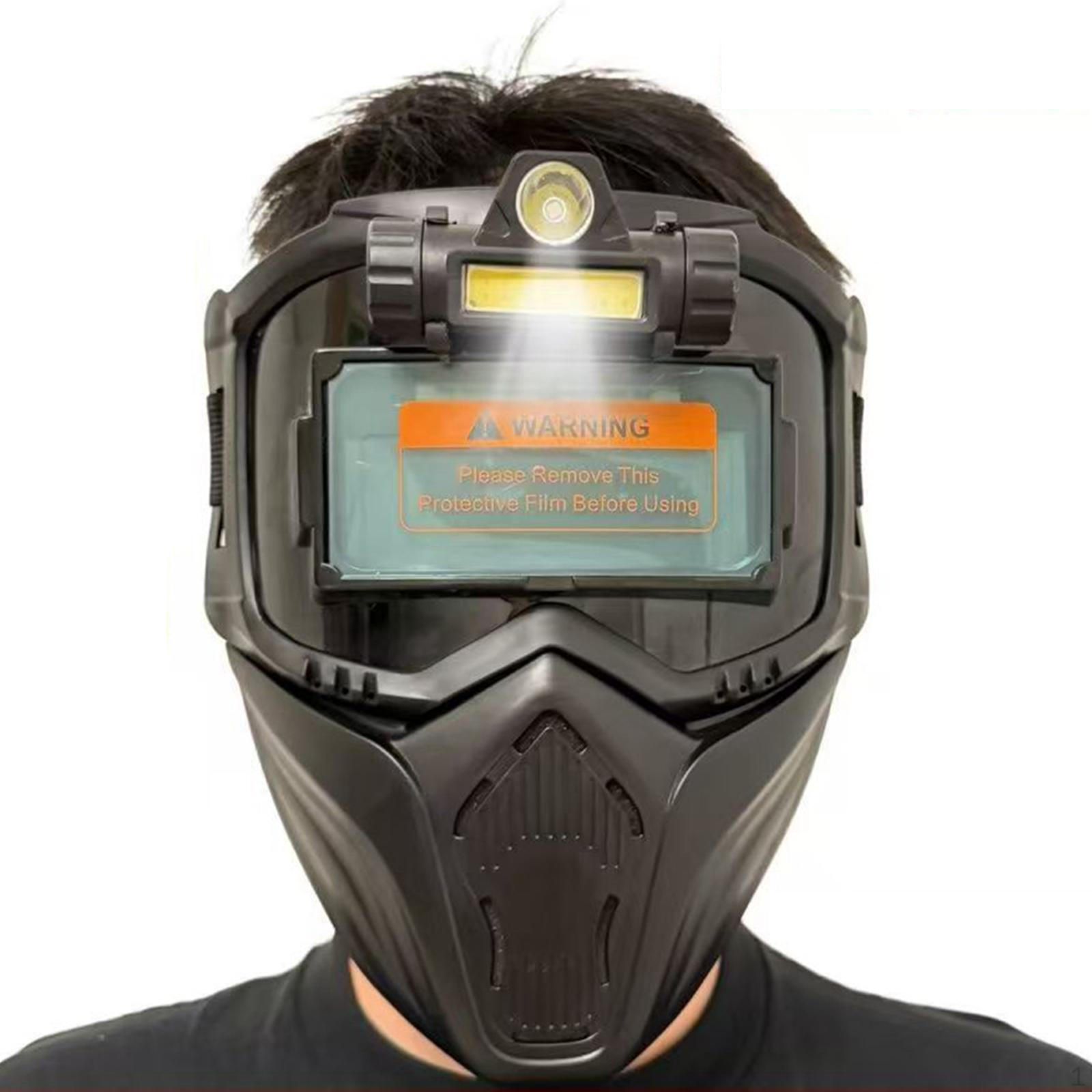 

Самозатемняющаяся сварочная маска-капюшон Легкая Съемная Сварка Высокопроизводительный Сварщик