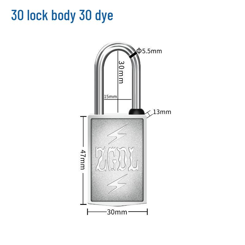 Keyless Magnetic Induction Padlock with Anti-Pick & Anti-Pry Features