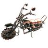 Metal Retro Motorcycle Model Motor Figurine Iron Motorbike Prop Handmade Boy Gift Kid Toy Home Office Decor Collection
