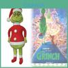 Brinquedo de Pelúcia do Grinch Animal de Pelúcia Verde Grande Decoração de Natal Presente Para Crianças e Fãs