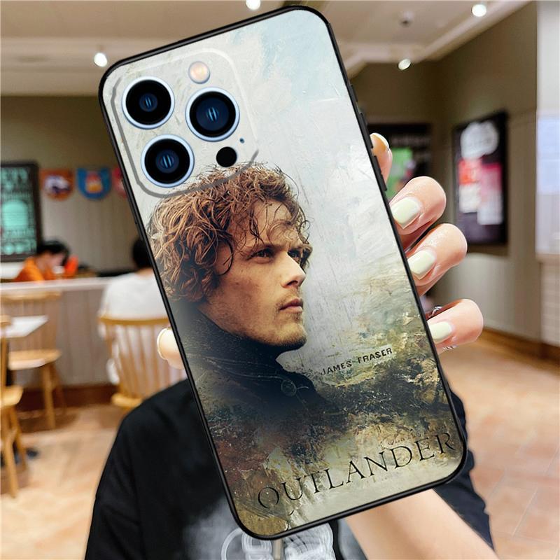 Outlander Jamie Claire Case For iPhone 17 16 15 14 13 12 11 Pro Max Mini Plus 16e 17 Air Bumper Cover Accessories iPhone 12 Pro