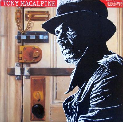 LP Record TONY MACALPINE - Maximum Security 4228322491Q1 Squawk 1987 US Rock Used