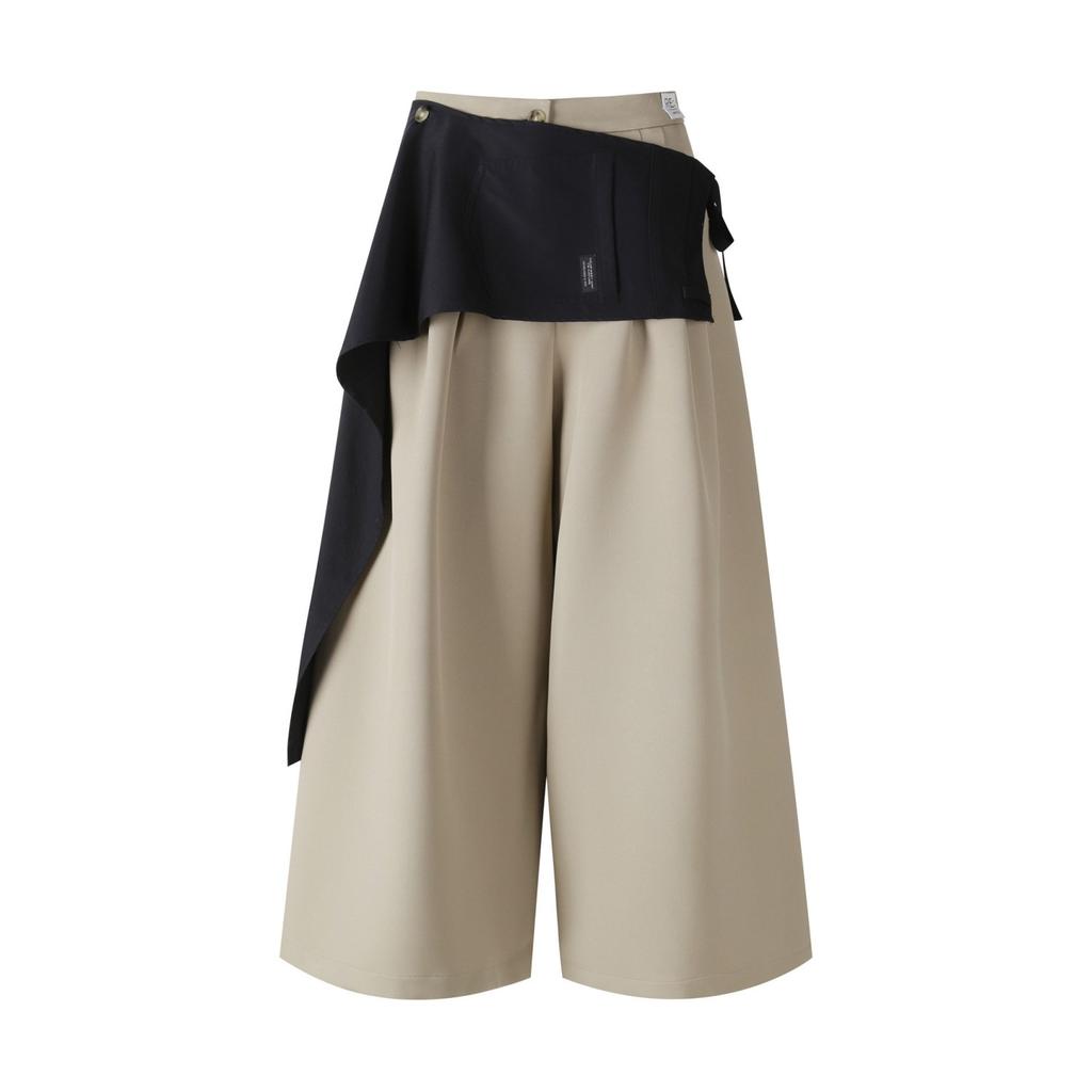Record Patch Detail Wide Pants_Rqpas24541Bex
