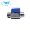 PN63 Stainless Steel 304 Double Male Thread Mini Ball Valve – 1 Inch for Hot/Cold Water
