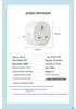 Graffiti WiFi Smart Socket with Alexa Voice Control & Mobile App, UK Standard