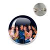K- KATSEYE Creative Metal Pins Funny Brooch Katseye Korean Girl Band Badge Backpack Hat Accessories Jewelry Decoration Fans Gift