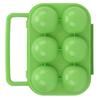 3 Pcs 6 Grid Egg Storage Carrier Sturdy Shockproof Egg Container Durable Egg Holder  Picnic Hiking