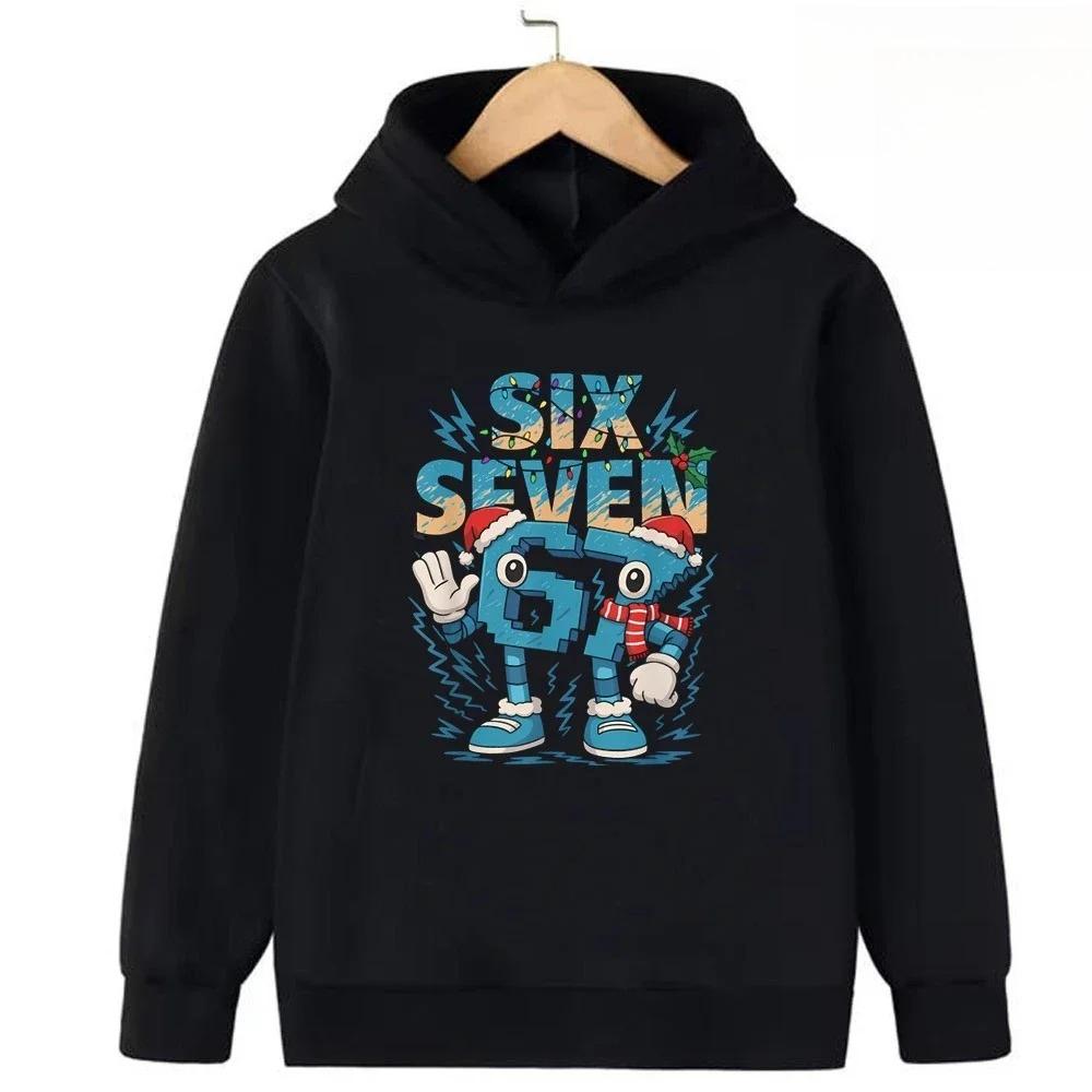 Fashion Cartoon 67 Graphic Print Women's Hoodies Pullover Autumn Women Clothing Outdoor Casual Clothes Men's Tops Sweatshirts