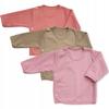 3-Pack Baby Bodysuits 56 Layette Envelope Style Snap Closure