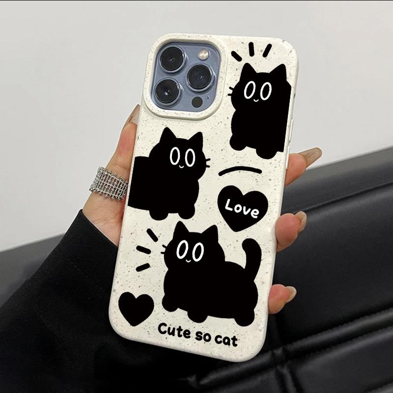 Mobile Phone Cases for iPhone 11 13 XR 15 Pro Max 12 14 Pro Max Case iPhone 16 7 Plus 8 Plus XS Max Degradable and Environmentally Friendly