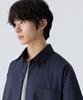 STENDS [M~4Xl] Flow Cotton Short Sleeve Shirt_Navy