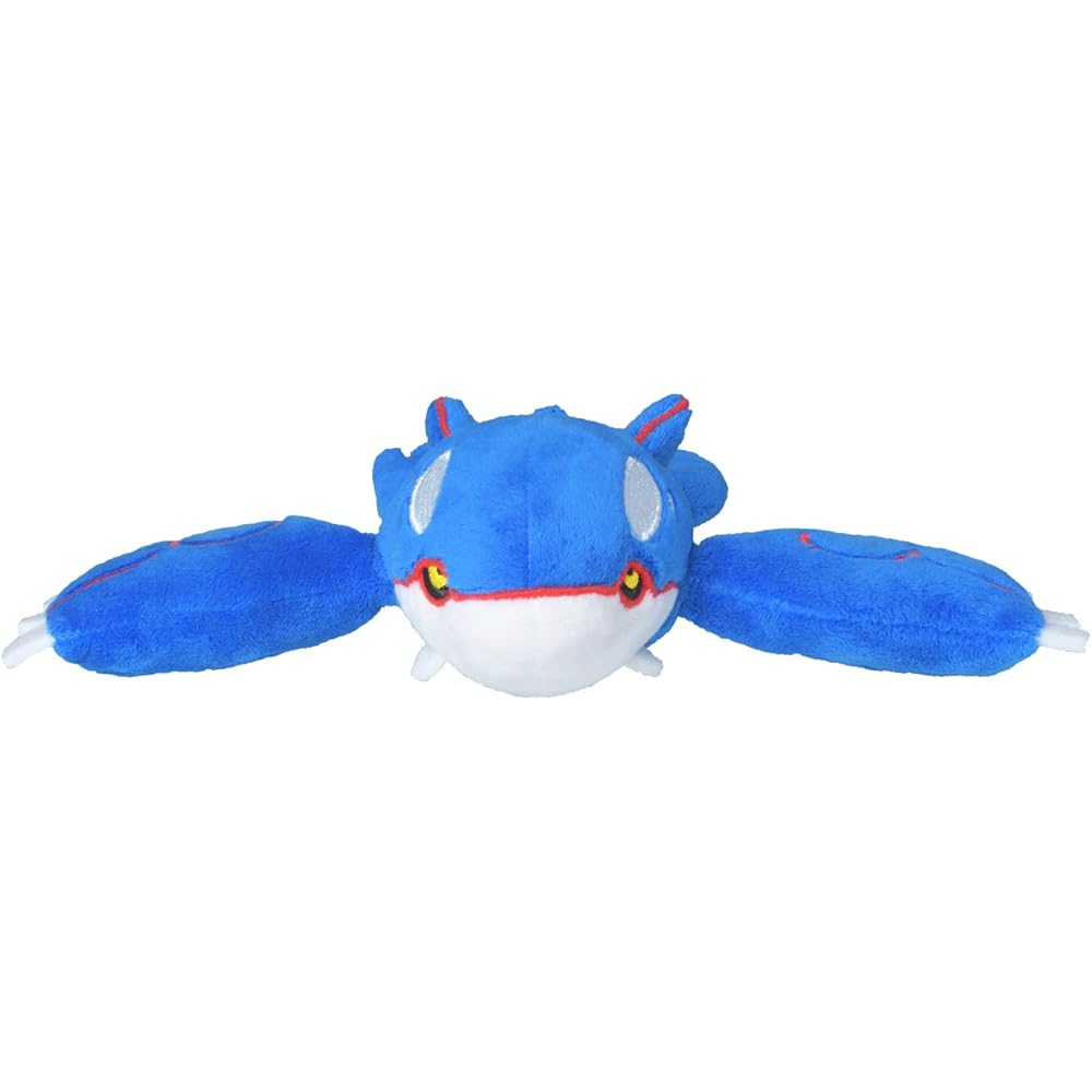 Pokmon Center Original Plush Toy Kyogre 6.5x21.5x17 Cm Soft Stuffed Animal