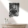 Custom Metal Tin Sign Police Badge Wall Art Personalized Gift for Cop Home Decor