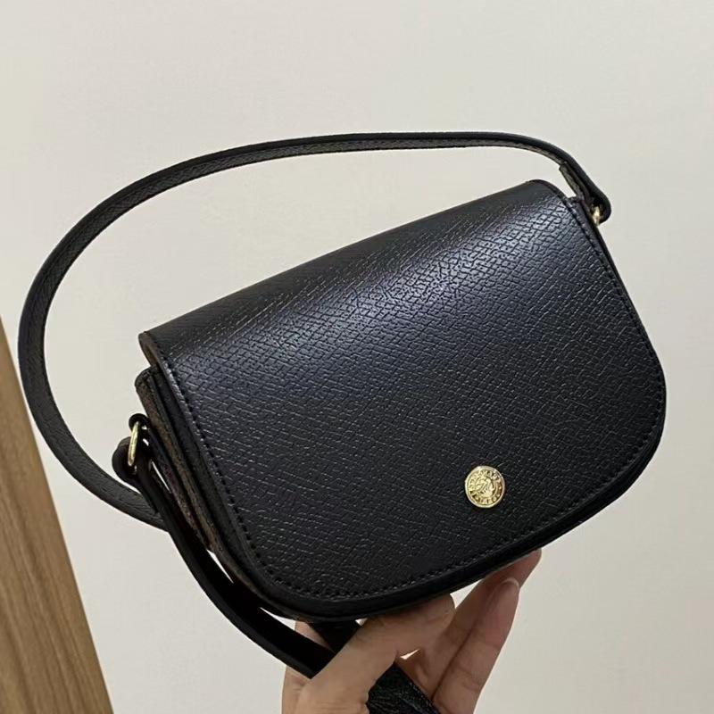 

2025 Longxiang Retro Saddle Bag with Gift Box - Crossbody & Shoulder Bag for Daily Commute