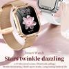 2025 Ny Mote Smart 1.75" HD Skjerm Klokke Kvinner AMOLED Buet Skjerm IP68 Vanntett Helse Anrop Smartklokke Apple Watch Damer for Dame Gave