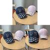 Cotton Baseball Cap With Breathable Wide Brim For Casual Wear