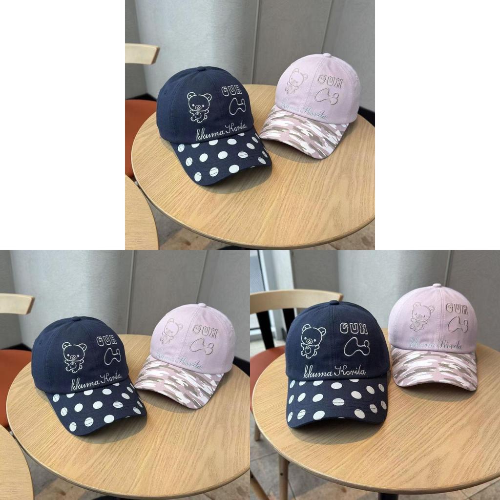 Cotton Baseball Cap With Breathable Wide Brim For Casual Wear