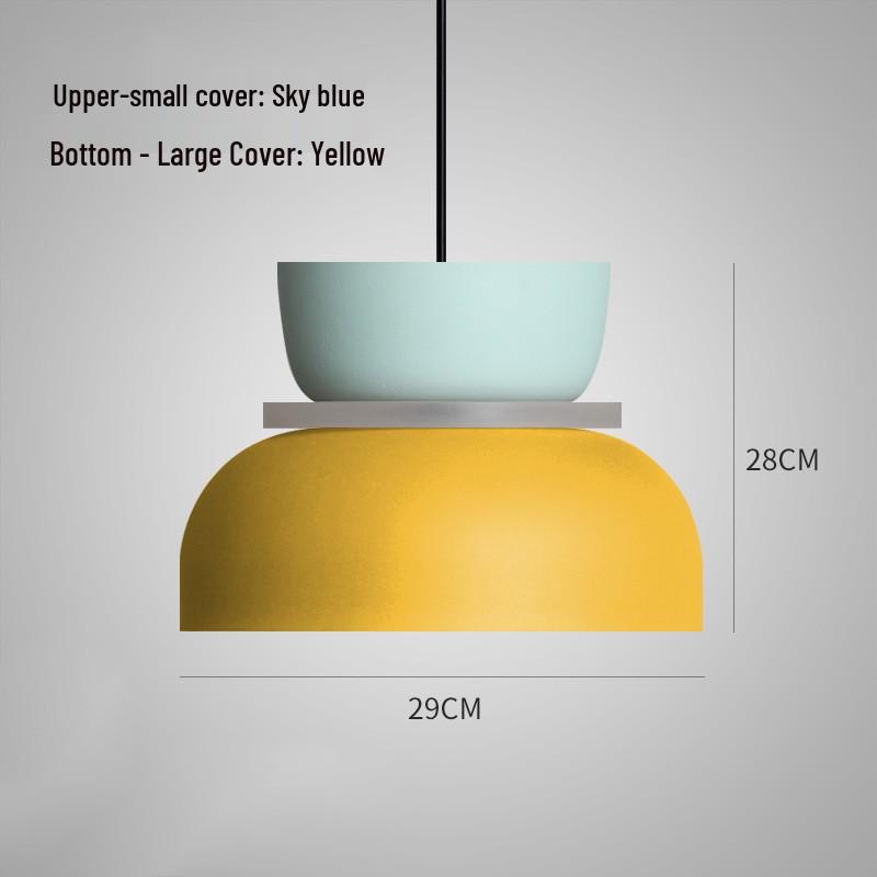 Nordic Macaron Pendant Light for Living Room