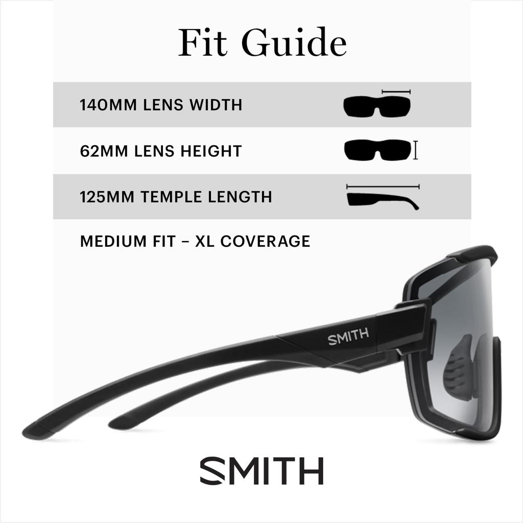 SMITH Wildcat Matte Black Photo C to (CP Gray)