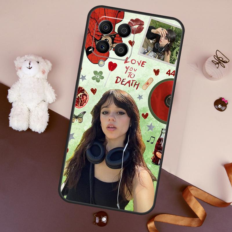 Jenna Ortega Funda For Samsung Galaxy M23 M33 M53 M11 M12 M13 M14 M20 M21 M31 M54 M51 M31s M32 M52 Case
