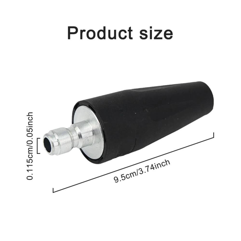 2600 PSI/3600 PSI Turbo Nozzle Quick Release Plug Spray Tip Rotating Blaster  Brick Cleaning