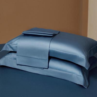 Premium Long-Staple Cotton Pillowcase Set - 100% Pure Cotton, Solid Color, 48x74cm (2-Pack)