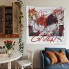 Japanses Cartoon Given Cartoon Tapestry Art Science Fiction Room Home Decor Wall Hanging Home Decor