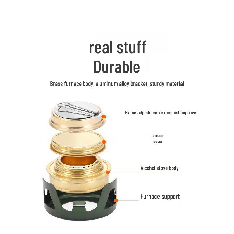 Minnah Outdoor Portable Camping Alcohol Stove