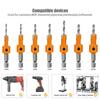 5/7Pcs Shank Hss Woodworking Countersink Router Bit Screw Extractor Remon Demolition For Wood Milling Cutter