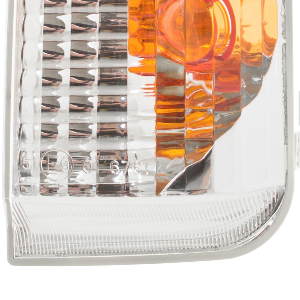 Fiat Ducato 2006- Blinker im Spiegel ORANGE EINSATZ links + rechts 2 Stück. EINSTELLEN