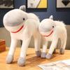 New 40/50/60cm Shark Horse Super Soft Stuffed Plush Toys Head Body Model  Pillow Baby  Birthday Xmas Gifts For Kids Home Decor