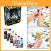 Jogo de Tabuleiro Splendor Versão Completa em Inglês Com Componentes Elegantes Para Diversão em Festas em Casa