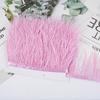8-10Cm Ostrich Feather Wedding Dress Diy Performance Clothing Accessories Feather Tassel Including Webbing