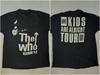 VINTAGE THE WHO 1989 T-SHIRT VINTAGE PRINT T SHIRT Unisex T-Shirt