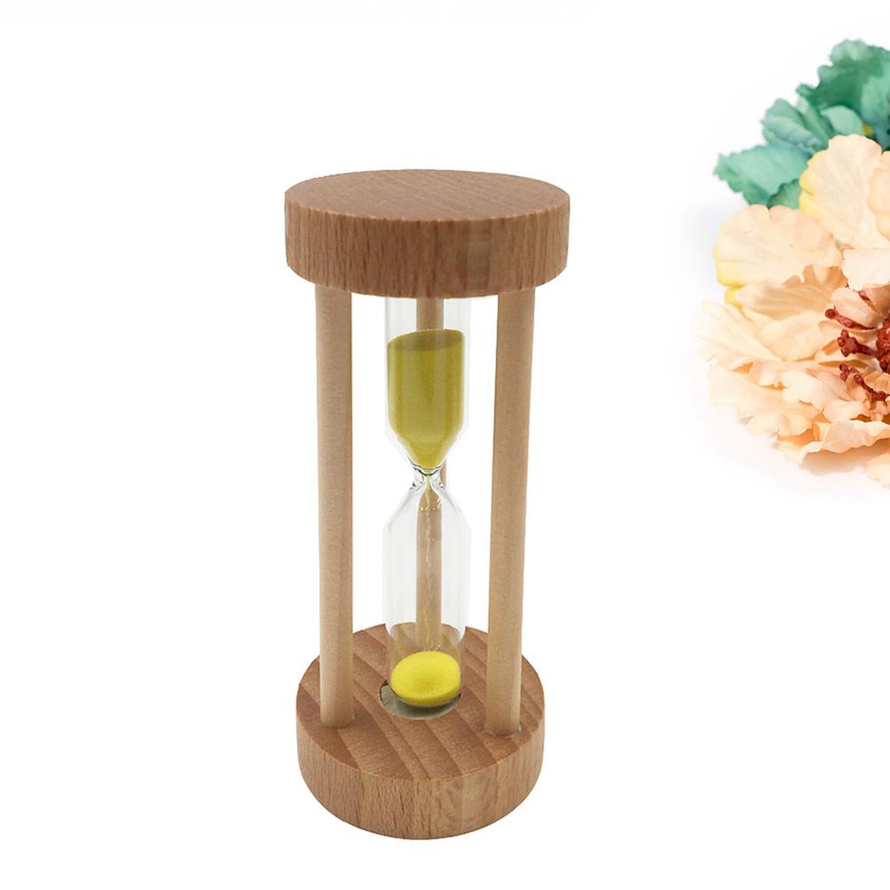 3 Min Handmade Hourglass Sand Clock Car Cooking Timer Wooden Sandglass Exercise
