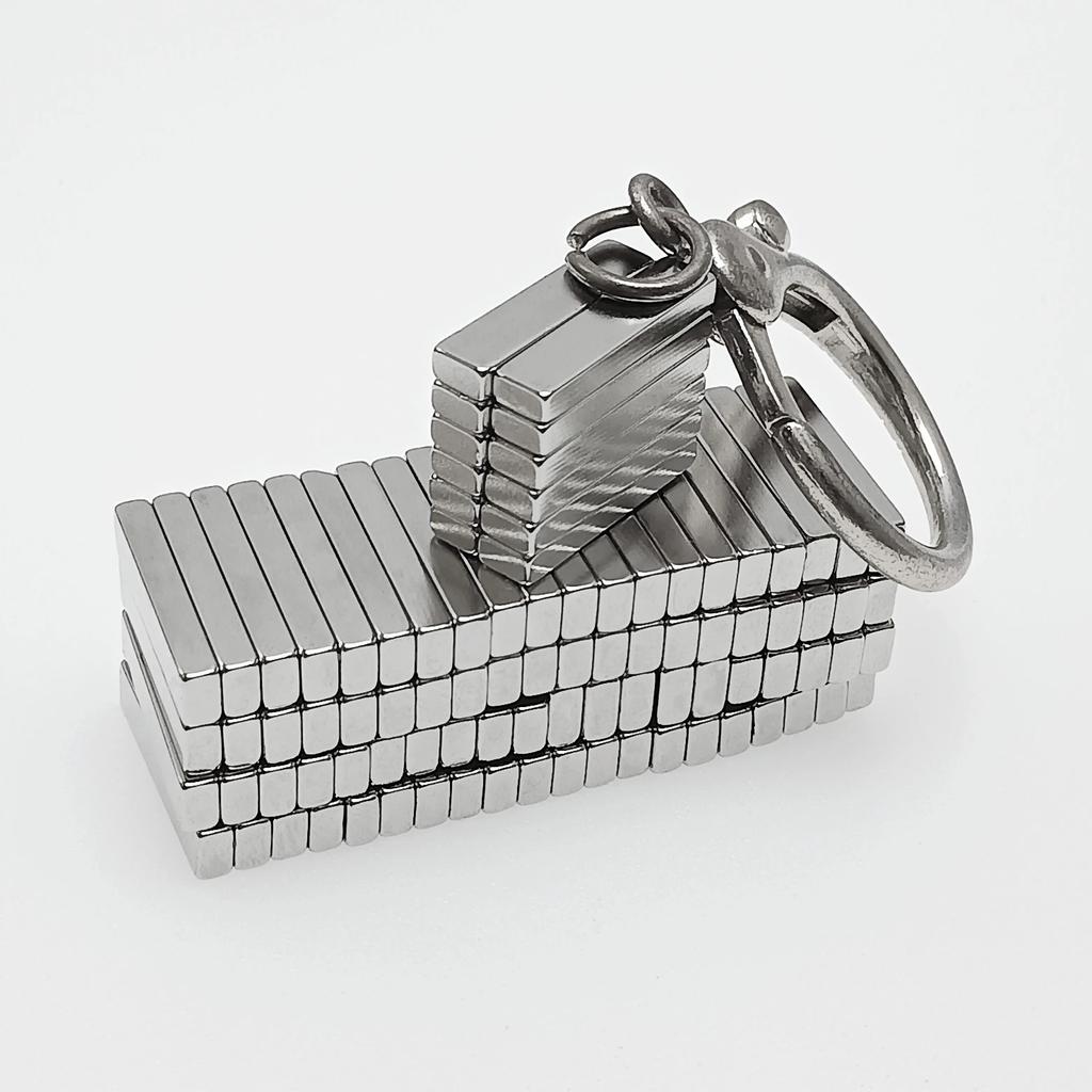 20x5x2mm Mıknatıs Kare Mıknatıslar, 20mm x 5mm x 2mm Blok Mıknatıs Aletler İçin