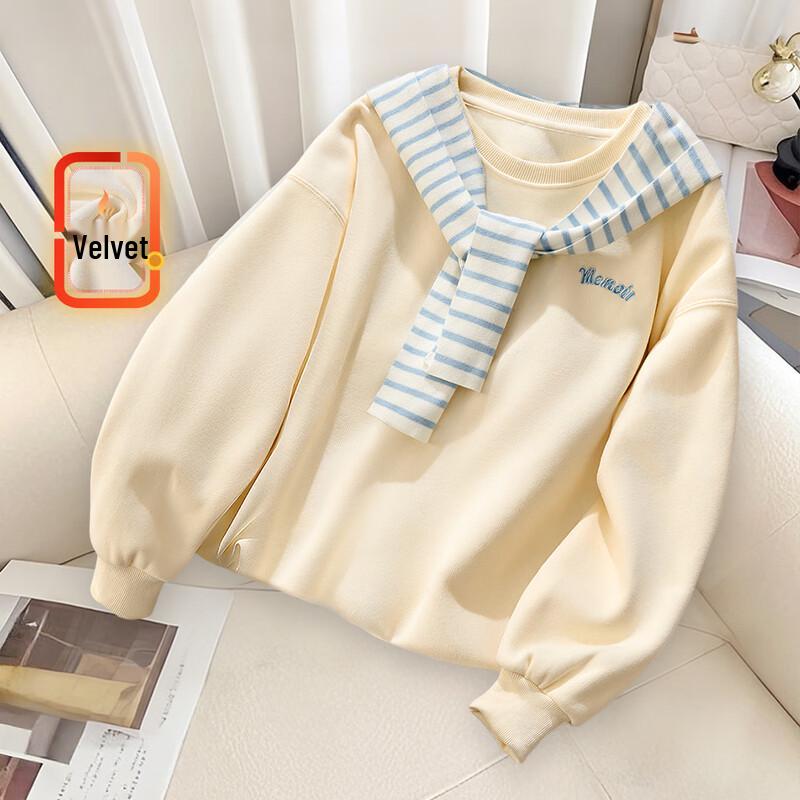 

Sibai She Women s Stylish Loose Fit Round Neck Sweatshirt One Size