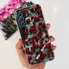 For Vivo V23 Pro V2132 Case For Vivo V23 5G V2130 V2303 Cover Fashion Flower Clear Silicone Phone Case For Vivo V23e V 23 Bumper