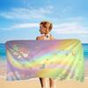 Cartoon Cute Little Twin Stars Microfiber Beach Towel Absorbent Quick Dry Soft Yoga Swimming Resort Mountain Climbing Towel