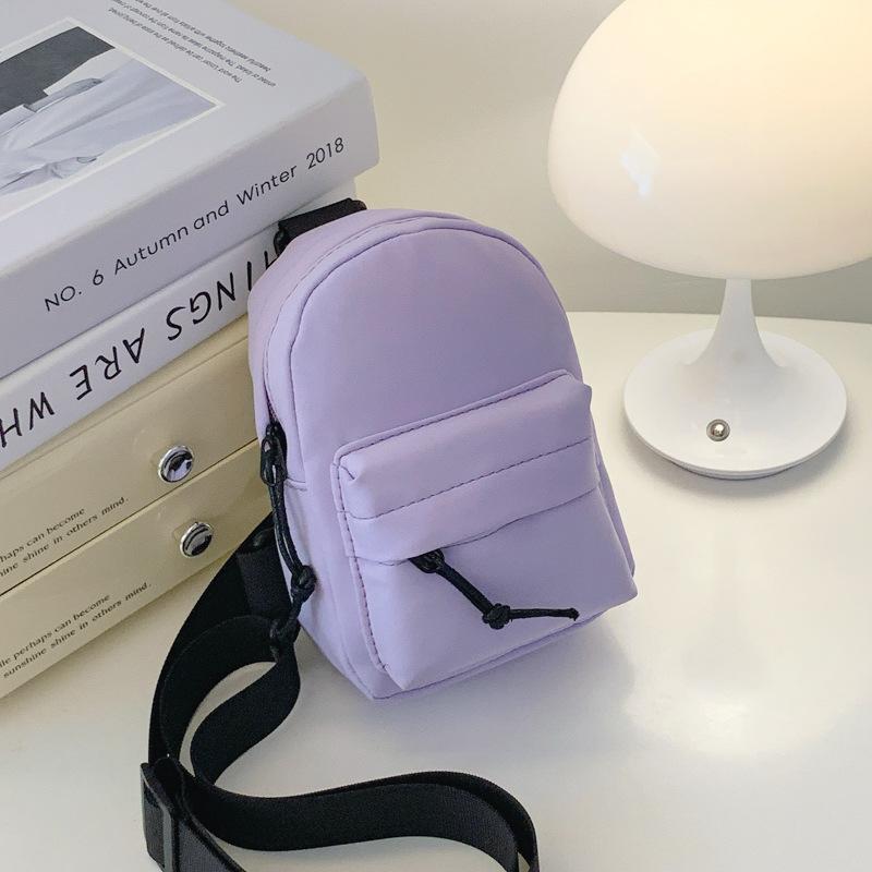 Children's Bag Internet Celebrity Fashion Foreign Style Bag Boys Messenger Bag Korean Version Simple New Girl Canvas Bag