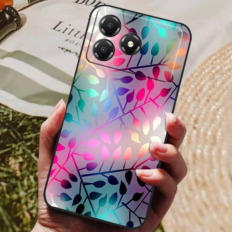 For ZTE Blade A36 4G Case Cover Funda Luxury TPU Shockproof Cartoon Silicone Phone Cover For ZTE Blade A36 A 36 Z2472 Coque