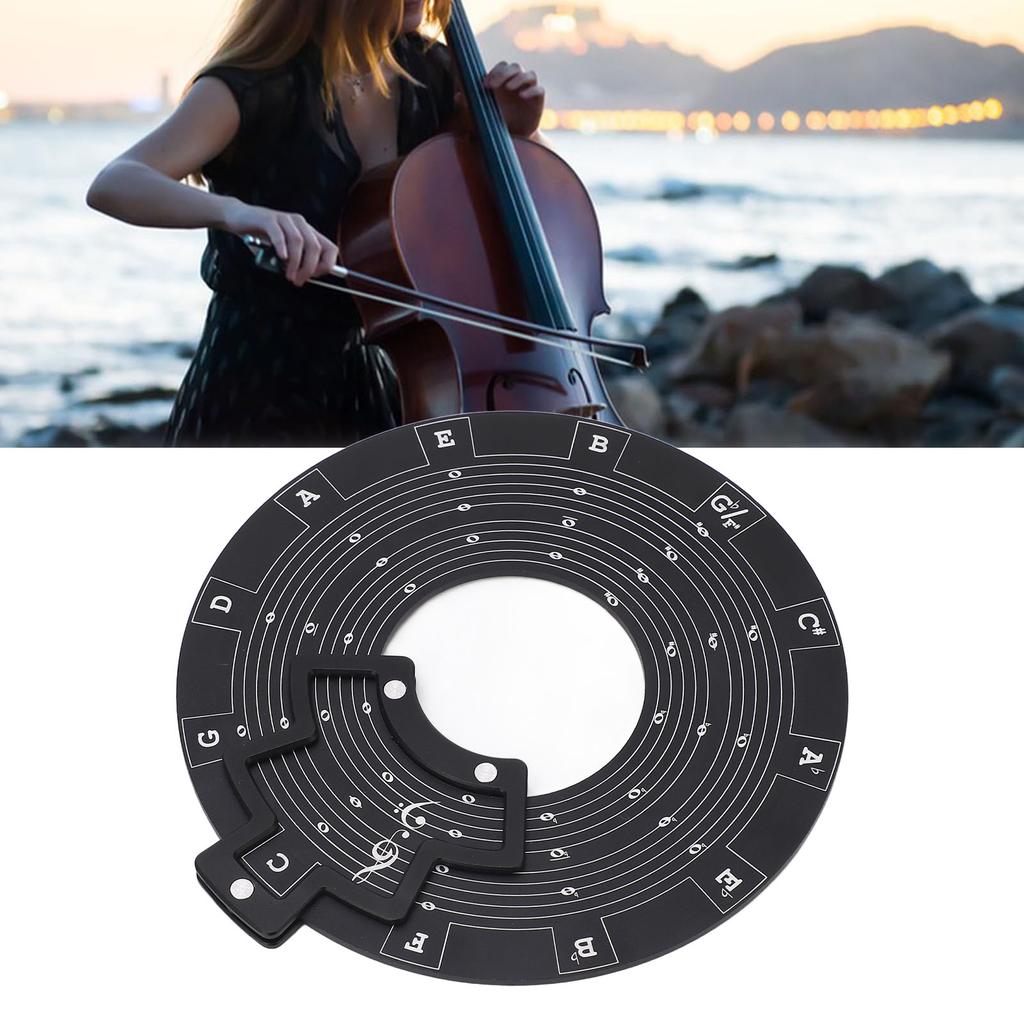 Melody Chord Tool Aluminum Alloy Chord Wheel Music Theory Learning Circle of Fifths Wheel