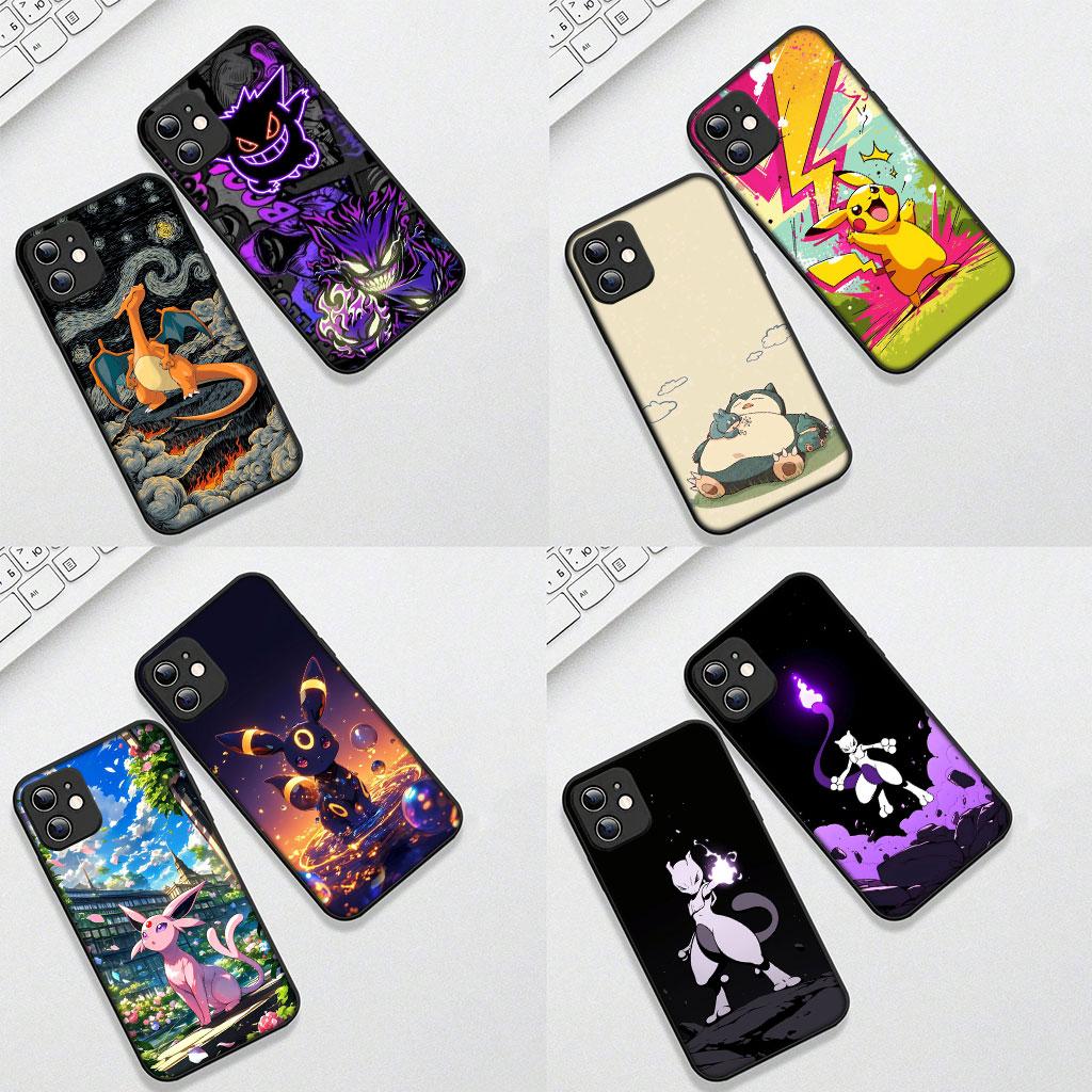 P-Pikachus Charmander P-Pokemons GO Phone Cover for Samsung Galaxy Note 20 9 8 S8 S10 S9 Plus A54 A33 A21S A31 M21 S10E A17 Case