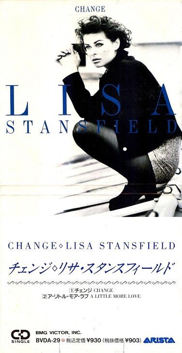 

CD LISA STANSFIELD - Change BVDA29 Arista 1991 Japan Dance & Electronica Used