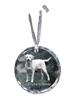 Labrador Retriever I - Crystal Bauble with a Photo, Dog Photo In Crystal, Personalized Christmas Tree Ornament by Brand