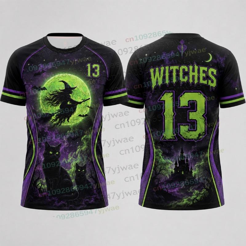 2026 Halloween Tee Clothing Autumn Short Sleeve T-shirt Pumpkin Bat 3D Print TShirt Harajuku Tshirt Halloween Women Men Tshirt