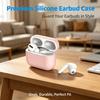 Funda protectora de silicona para auriculares inalámbricos, resistente a caídas, compatible con AirPods Pro