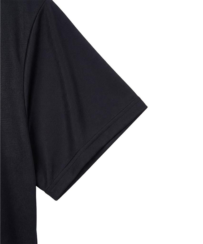 SAINTPAIN Sp Air Cotton Double Cross Short Sleeve Tee Black