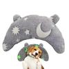 U Shaped Pet Pillow Pet Neck Protection Sleeping Pillow Comfortable Pet Dog Neck Pillow Glowing Washable Pet Calming Toy for Dog